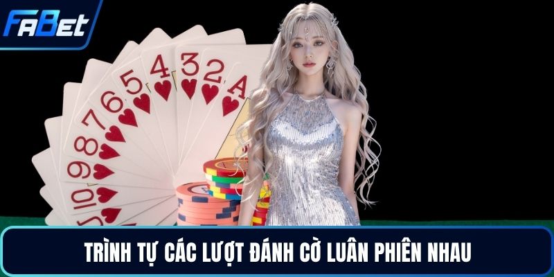 Trình tự các lượt đánh cờ luân phiên nhau